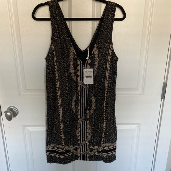 Free People Diamond and Snakes Dress - Picture 1 of 4